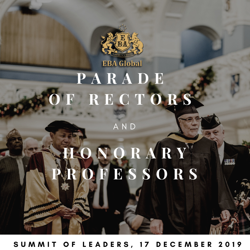 The Grand Parade of Rectors and Honorary Professors of Academic Union